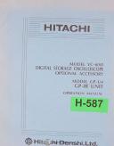 Hitachi-Hitachi V-1050F, Oscilloscope Operations and Electricals Manual-V-1050F-03